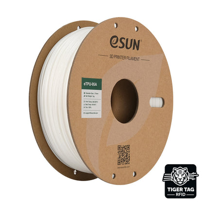 eSun - TPU-95A - Blanc (White) - 1,75 mm - 1 kg avec RFID TigerTag