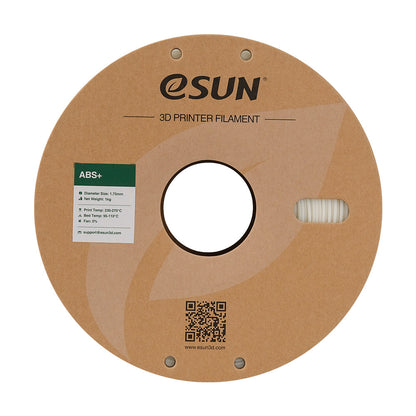 Bobine de ABS+ eSun Natural - 1kg - Spool de côté