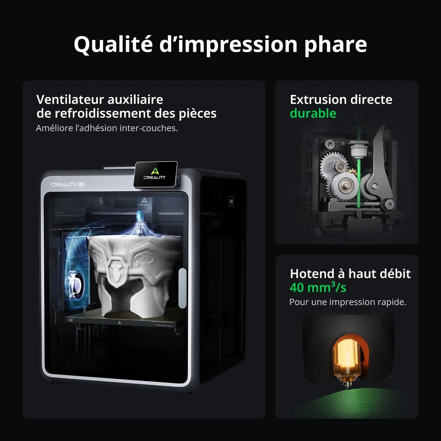 Pack Starter Creality K2 Combo
