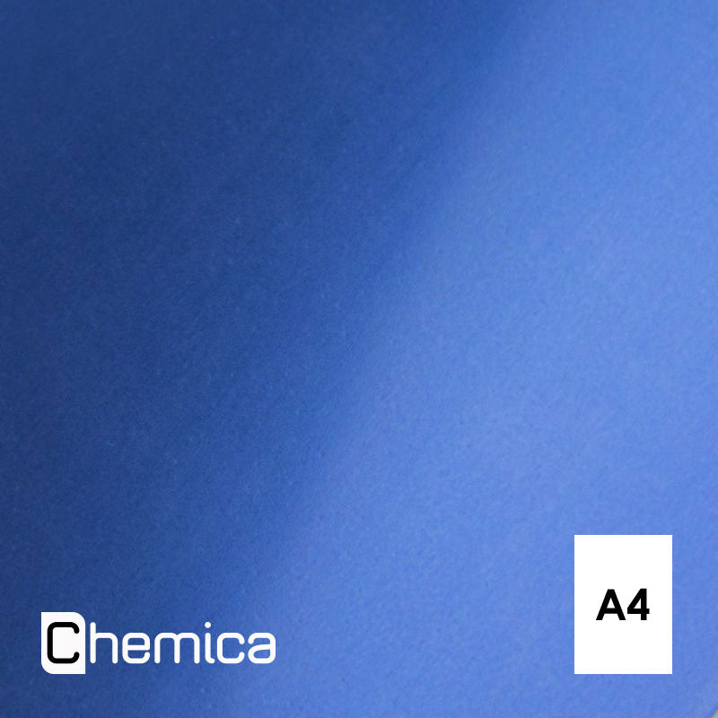 Chemica - Metallic - Bleu (Blue) - Feuille 30 cm x 20 cm