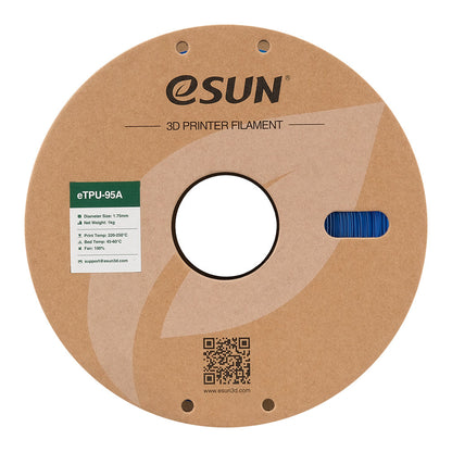 Bobine eSun de eTPU-95A Blue - 1 kg - Packaging