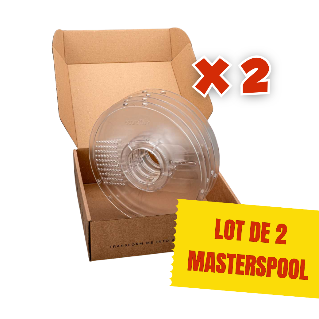 AzureFilm - Lot de 2 Masterspool Bobine Réutilisable ♻️ Consignées 🌿