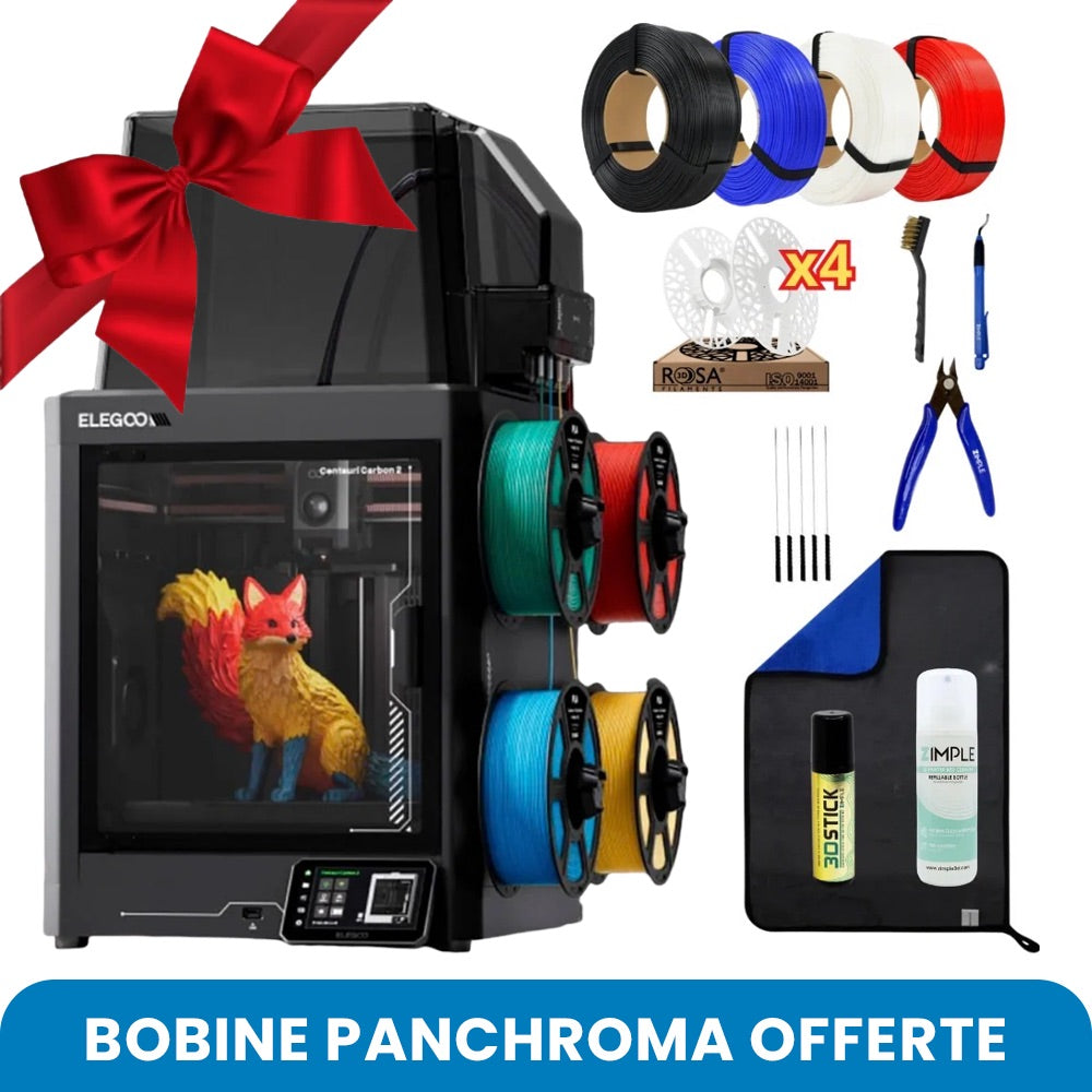 Elegoo - Mega Pack Centauri Carbon 2 Combo avec Bobine Panchroma Offerte