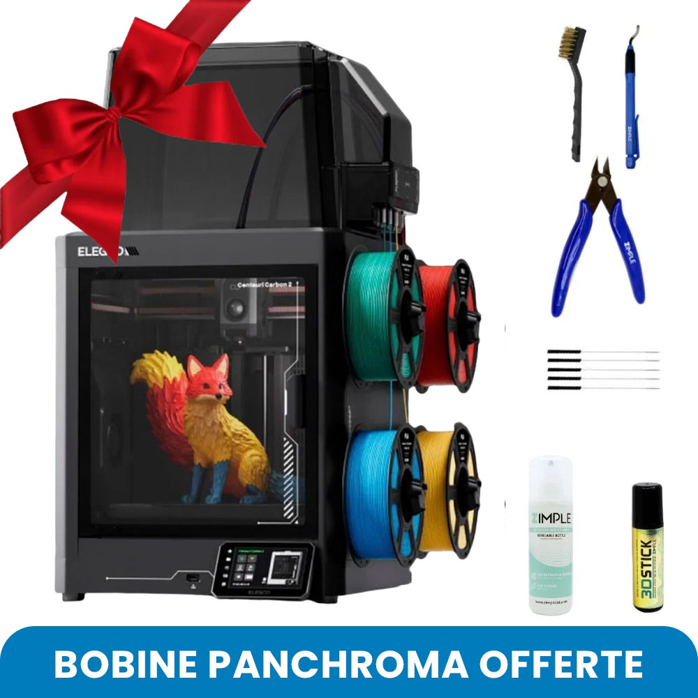 Elegoo - Starter Pack Centauri Carbon 2 Combo avec Bobine Panchroma Offerte
