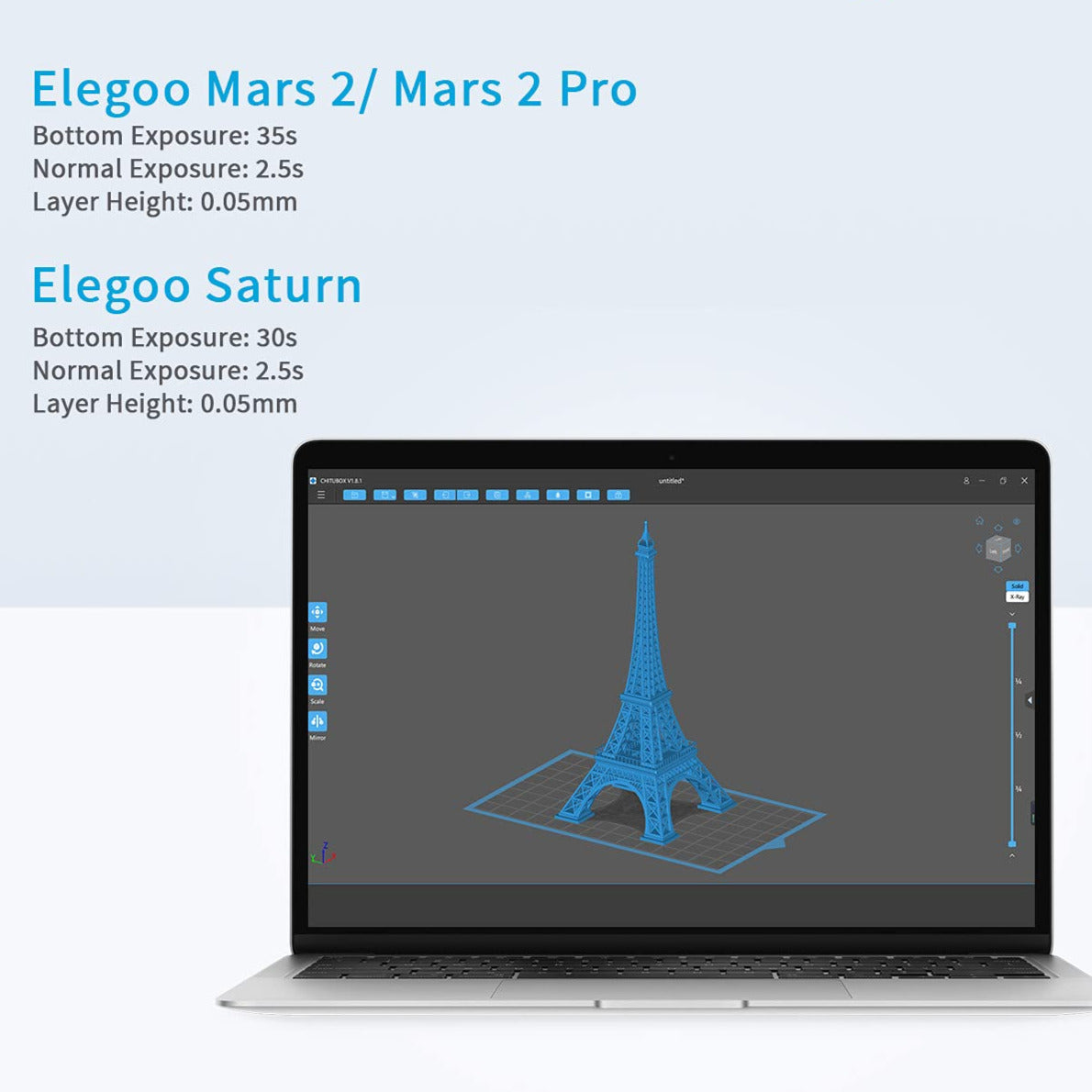 ELEGOO - Résine UV ABS-Like - Beige (Skin) - 1 kg