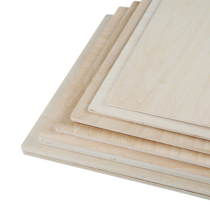 Creality - 3 Plaques de Contreplaqué de Bois (Basswood Sheets) - 30 x 30 cm - 10 mm
