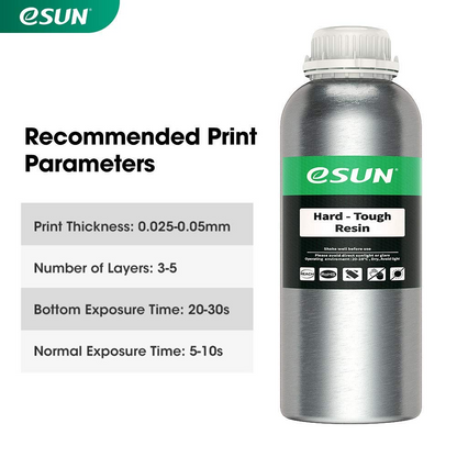 eSun - Hard & Tough Resin - Noir (Black) - 1 kg