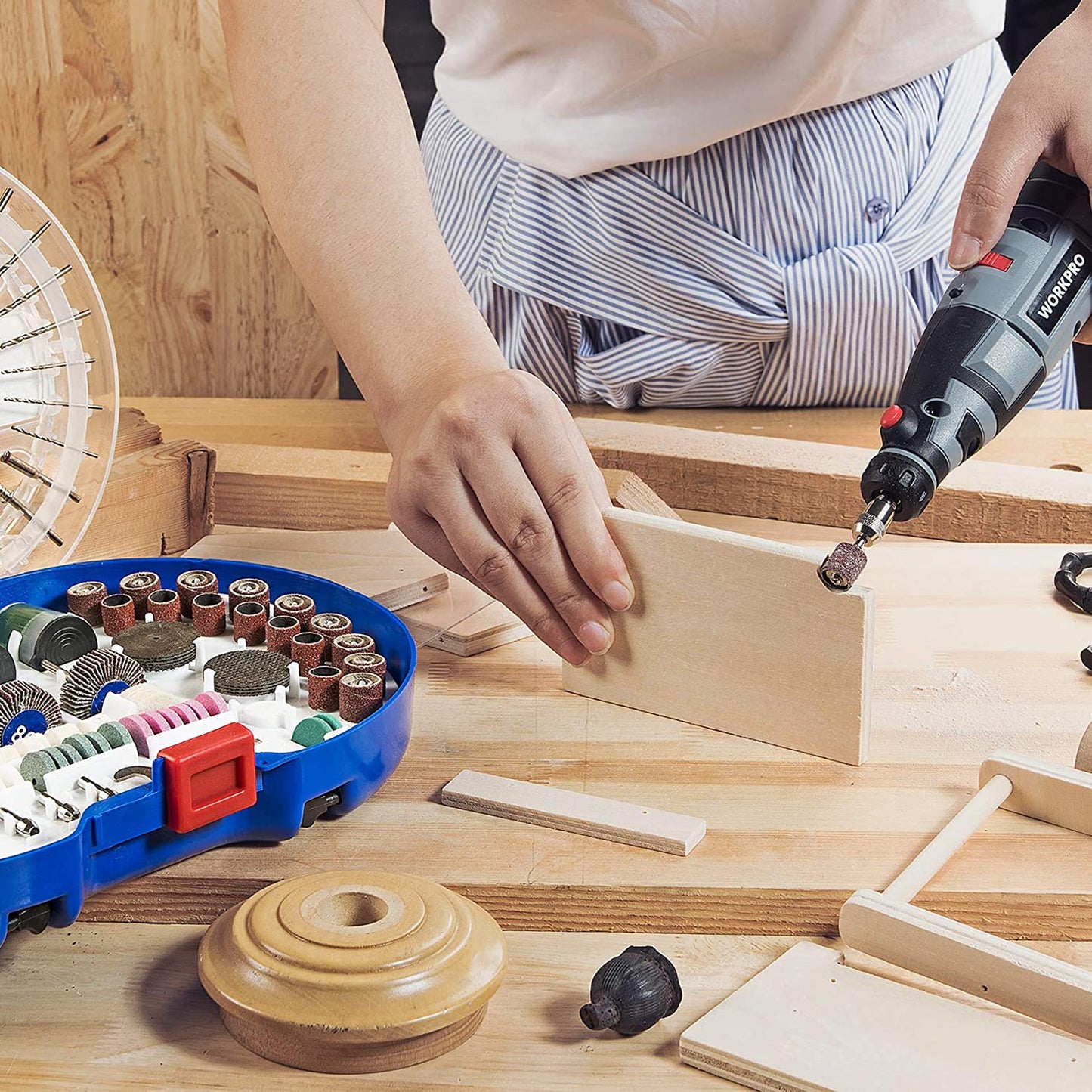 Workpro - Accessoires pour Perceuse-Meuleuse de précision