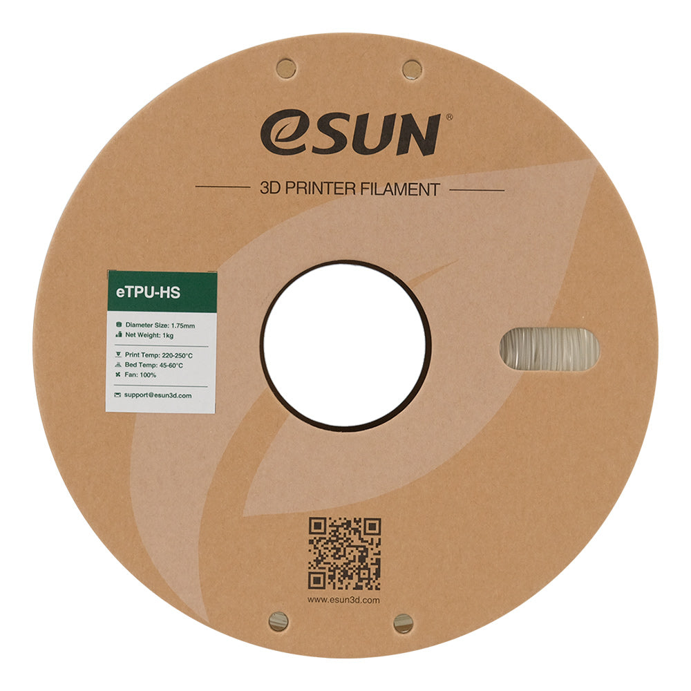 Bobine eSun de eTPU-HS Natural - 1 kg - Packaging