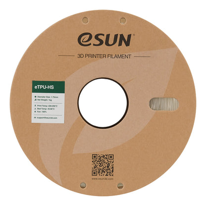 Bobine eSun de eTPU-HS Natural - 1 kg - Packaging