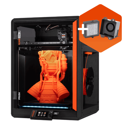 Prusa - Core One L - Imprimante 3D Fermée Grand Volume avec Advanced Filtration BUNDLE