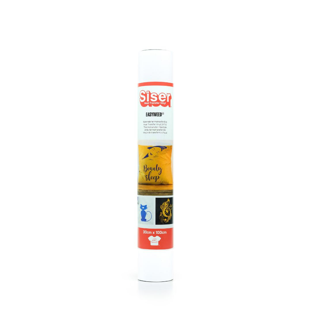Siser - Basic Flex - Rouleau Thermocollant - (A0001M) Blanc Mat - 30 x 100 cm