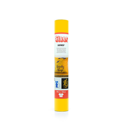 Siser - Basic Flex - Rouleau Thermocollant - (A0005) Soleil - 30 x 100 cm