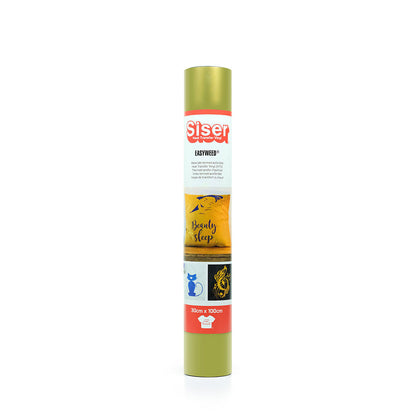 Siser - Basic Flex - Rouleau Thermocollant - (A0020) Or - 30 x 100 cm
