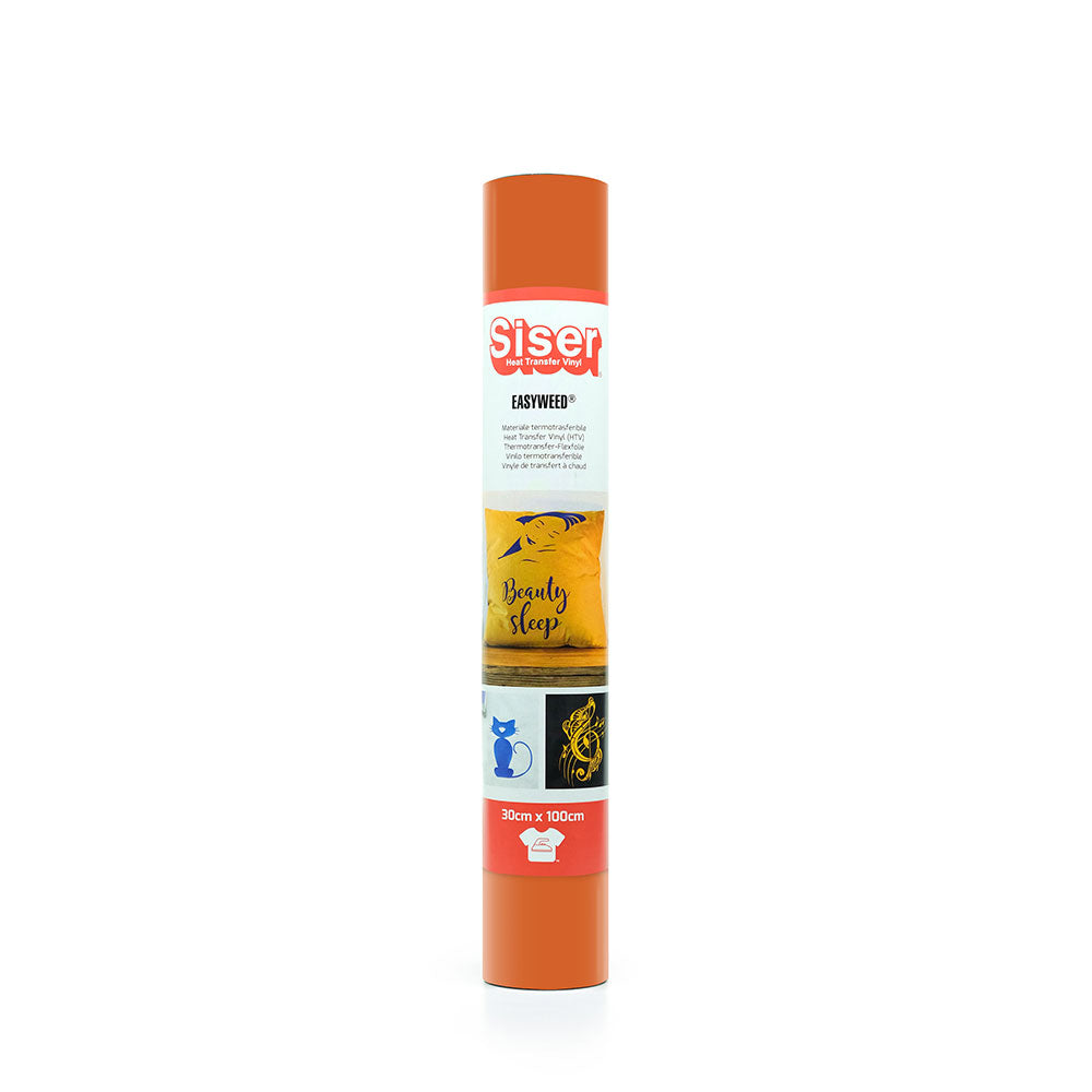 Siser - Basic Flex - Rouleau Thermocollant - (A0101) Orange Texas - 30 x 100 cm