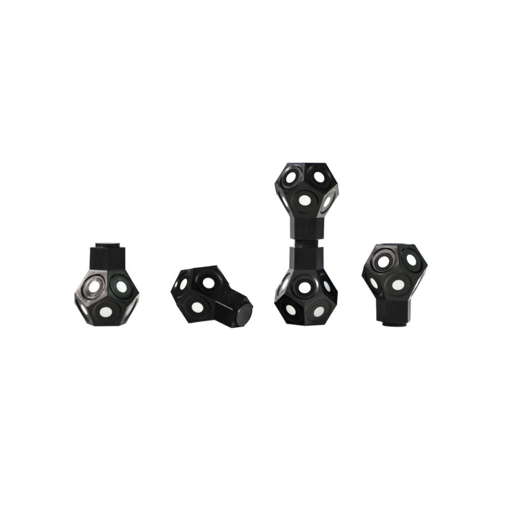 AESUB - Dices - Cibles de Positionnement Aimantées - 12 pièces