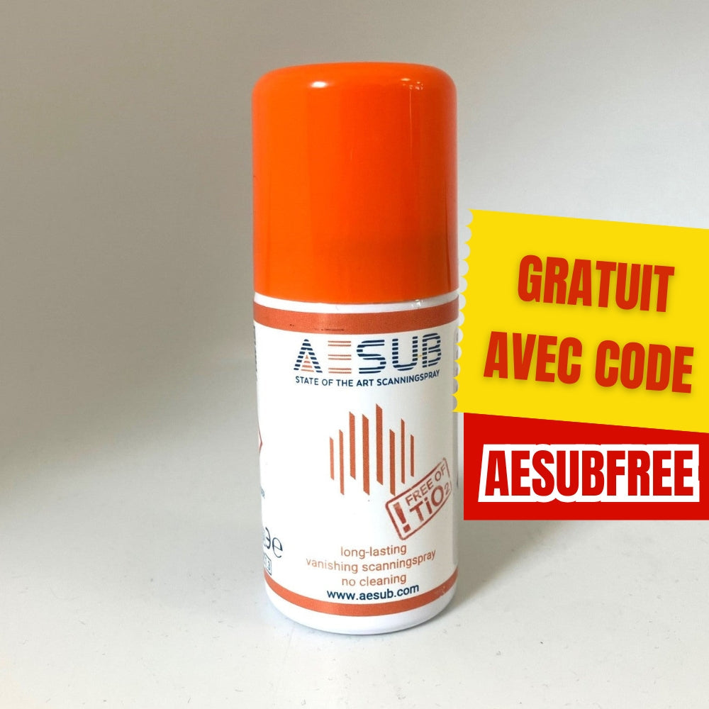AESUB - Échantillon GRATUIT - Spray matifiant 35 ml - Orange