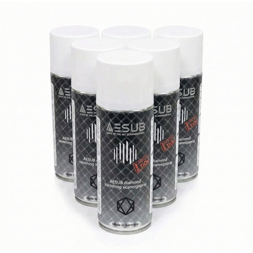 AESUB - Pack de 6 Spray Matifiant 400 ml - Diamond