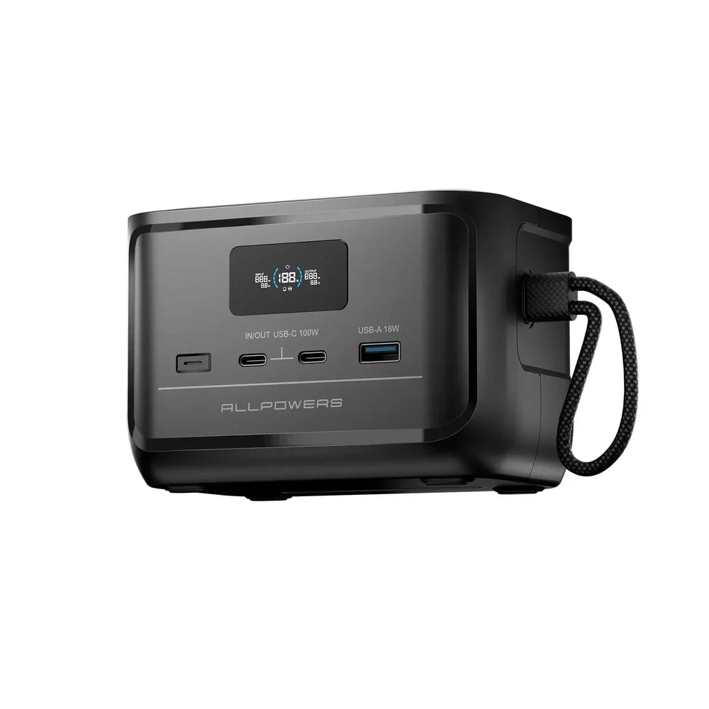 ALLPOWERS - SOLAX P100 DC - Station électrique portable - 128W 99,2Wh