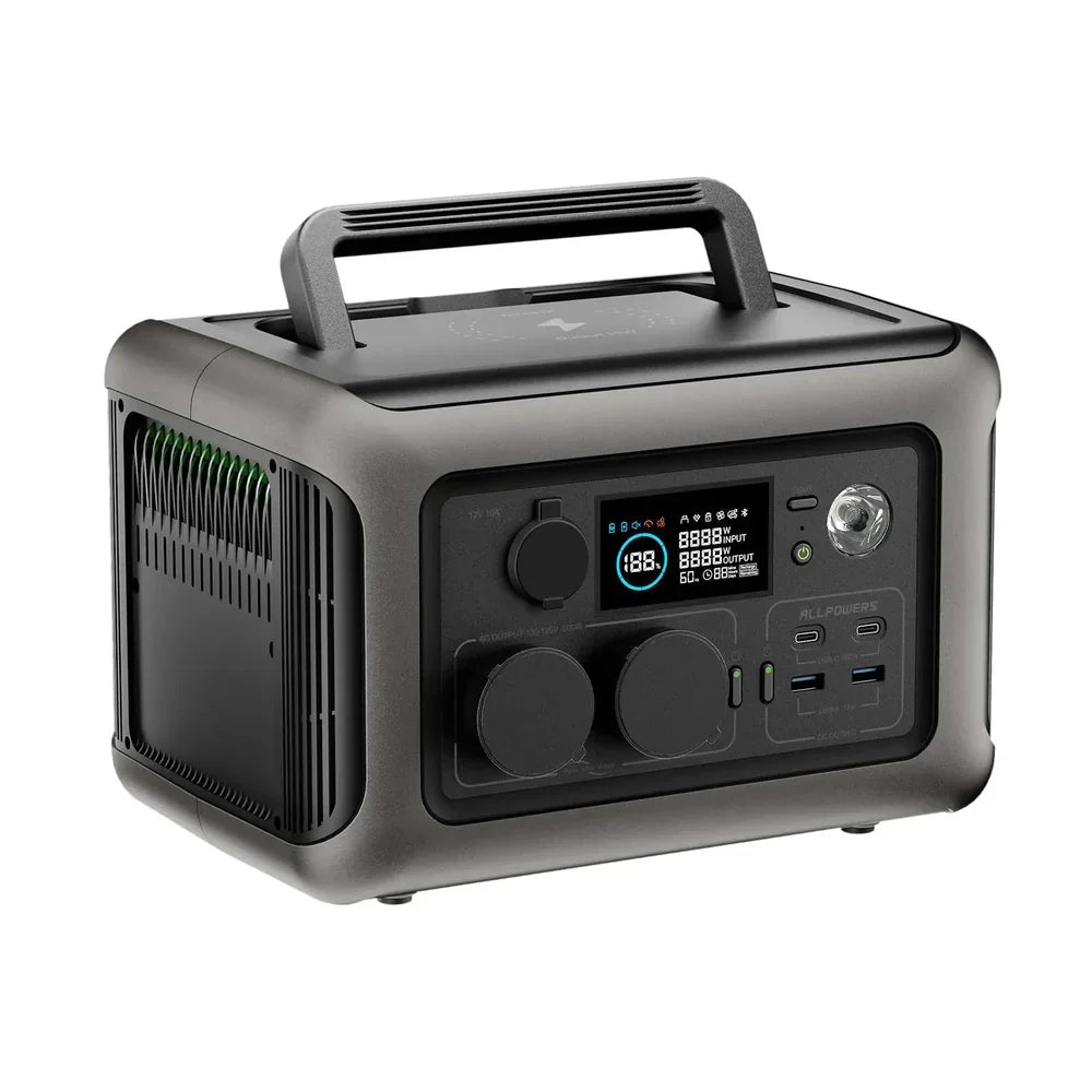 ALLPOWERS - R600 - Station électrique portable - 600W 299Wh
