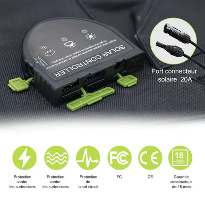 ALLPOWERS -  SP029 - Panneau Solaire Portable - 140W