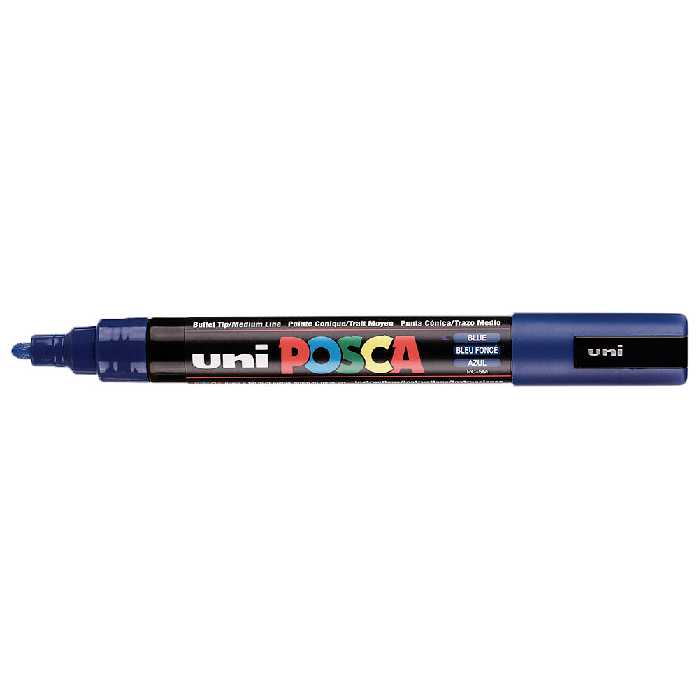 POSCA - Marqueur Pointe Conique Moyenne - Bleu Foncé