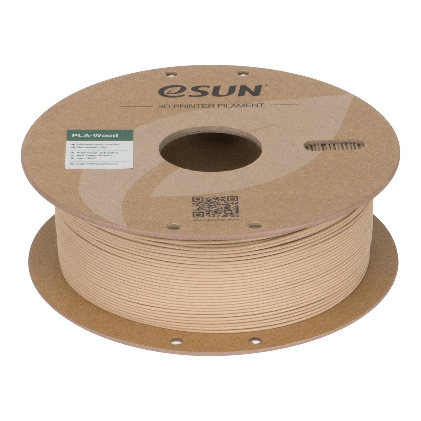 eSun - PLA Wood - Tremble (Aspen) - 1.75mm - 1 kg