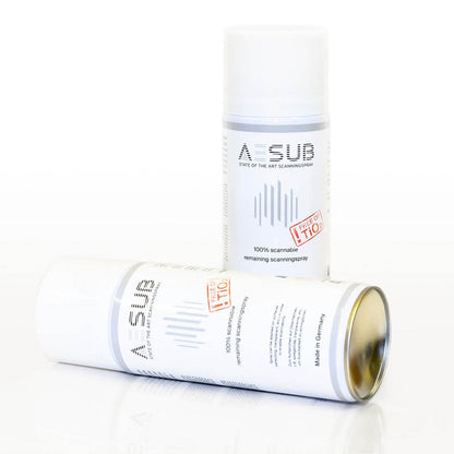 AESUB - Pack de 12 Spray Matifiant 400 ml - Blanc