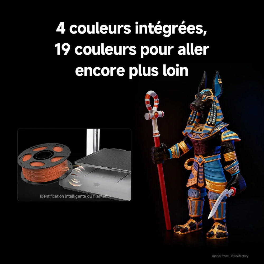 Pack Starter - Anycubic Kobra X avec Bobine Panchroma Offerte
