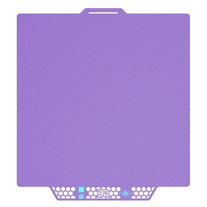 BIQU - Plateau CryoGrip Pro - Bambu Lab X1/X2/P1/P2/A1 - Violet glacé fin - (Glacier Fine Textures)