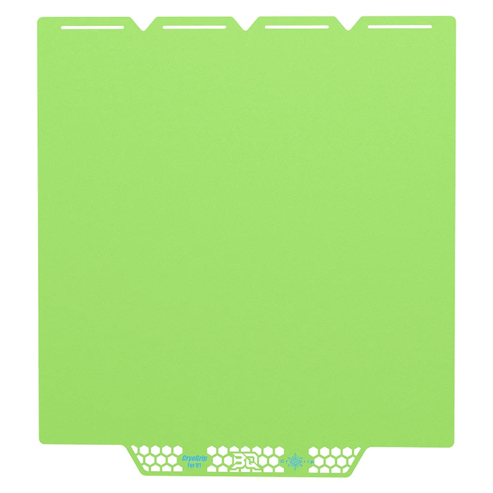 BIQU - Plateau CryoGrip Pro - Snapmaker U1 - Vert glacé fin - (Glacier Fine Textures)