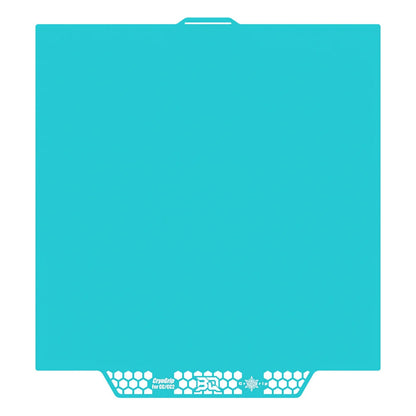 BIQU - Plateau d'impression CryoGrip Pro pour Elegoo CC/CC2 - Bleu glacé lisse (Glacier Fine Textures) - 256 x 256 mm