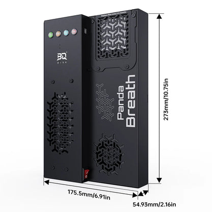 BIQU - Panda Breath V1 - Système de Filtration de l'Air et de Chauffage pour Bambu Lab Séries P1/X1 et A1 Snapmaker U1