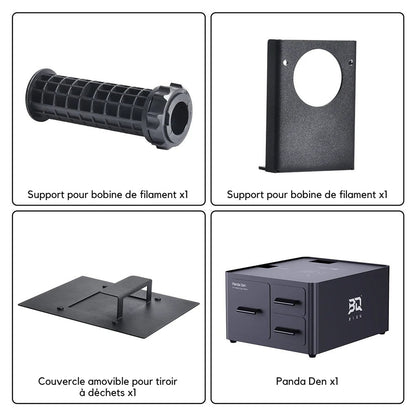 BIQU - Panda Den - Base de Stockage pour Bambu Lab Séries A1/P1/X1