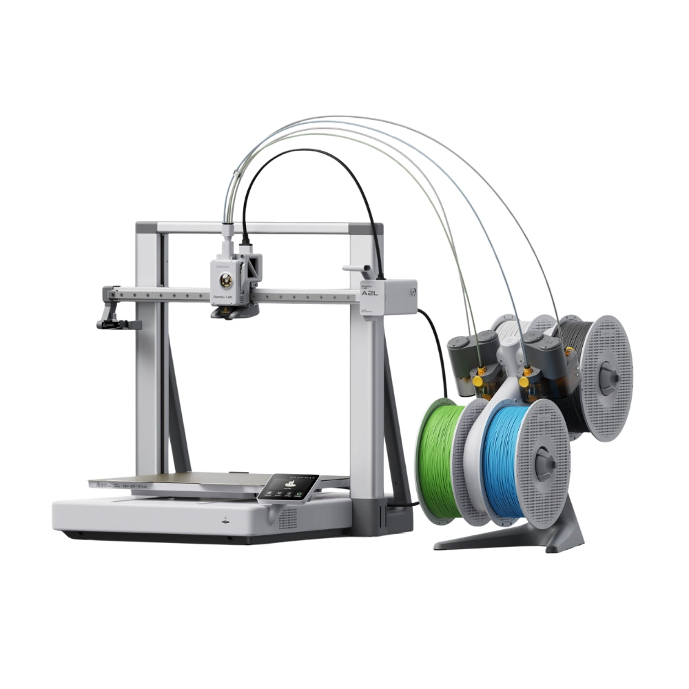 Bambu Lab - A2L Combo - Grande Imprimante 3D Multicolore Polyvalente