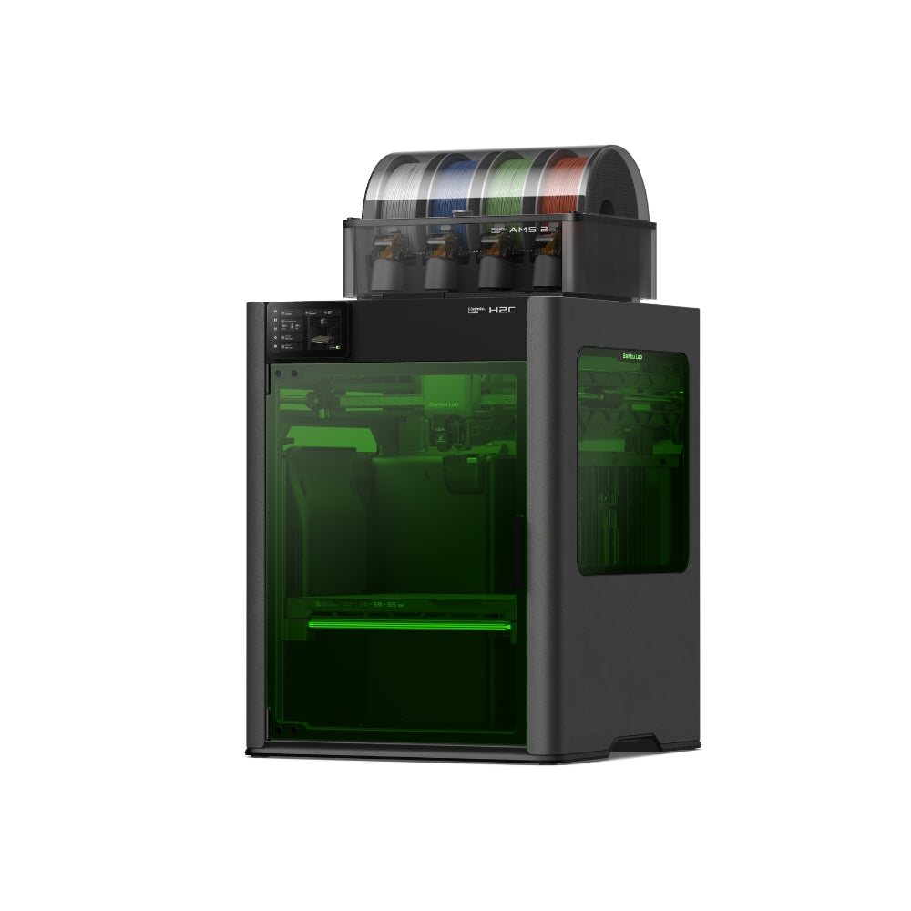 Bambu Lab - H2C Laser Full Combo 10W - Système Vortek Multi-Matériaux Intelligent et Econome