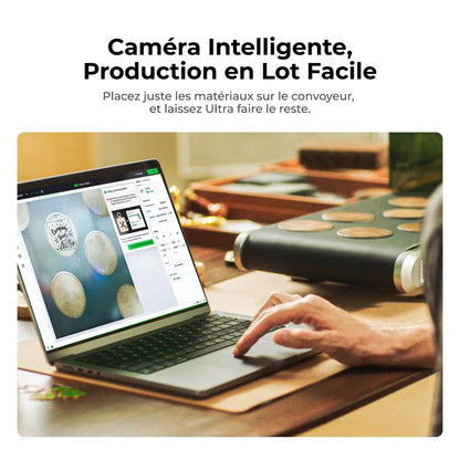 Caméra Intelligente F2 ultra avec convoyeur Steamline xTool