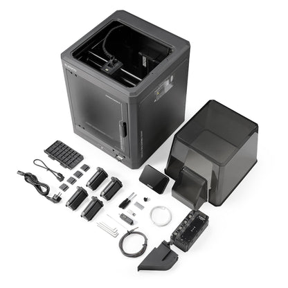 Elegoo - Starter Pack Centauri Carbon 2 Combo - Imprimante 3D avec Multicolore CC2 + CANVAS