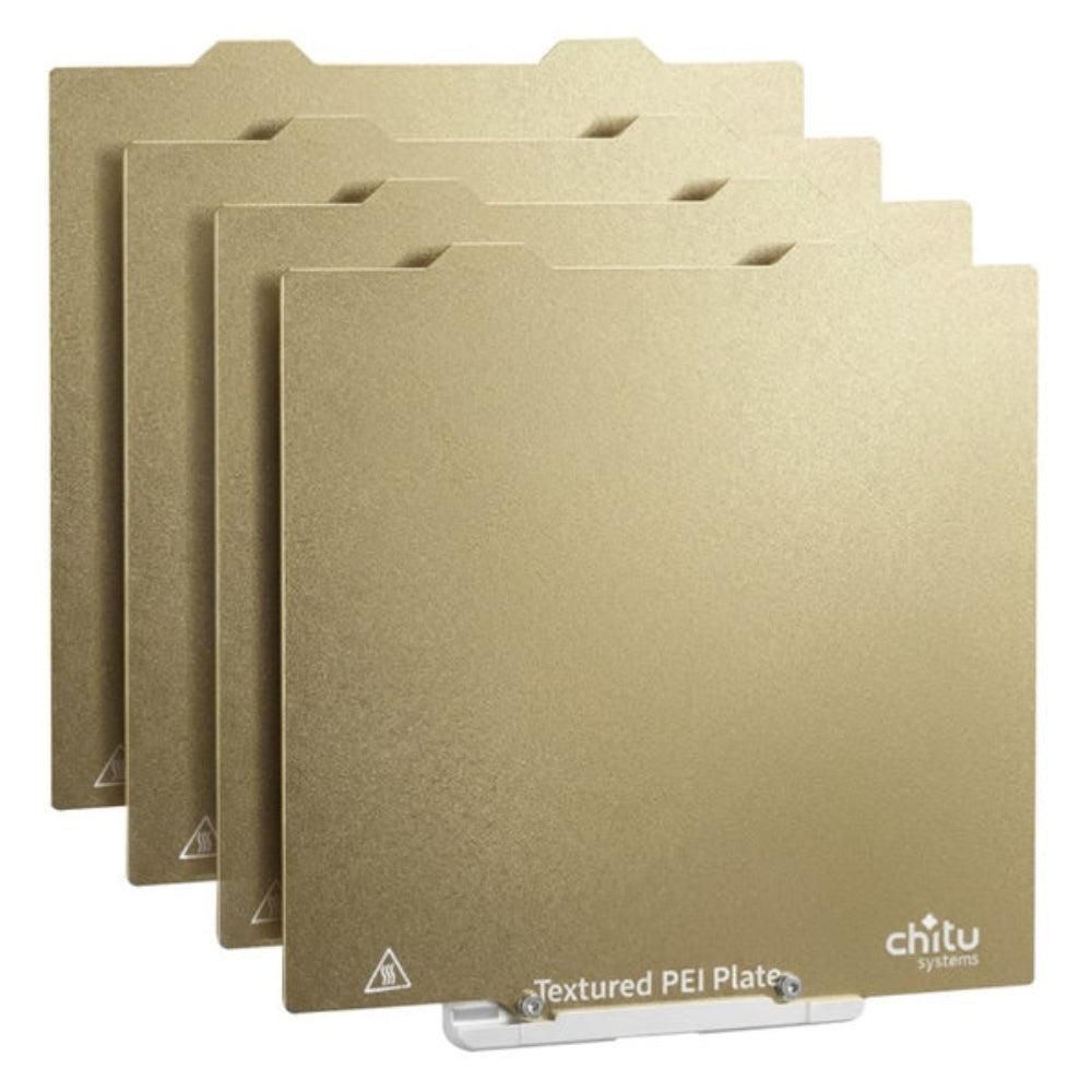Chitu Systems - PlateCycler C1M - Plateaux PEI Texturés (Double Sided PEI Texture Plates) - 4 pcs