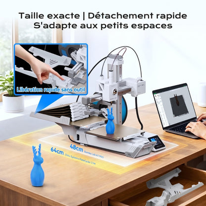 Pack Chitu Systems - PlateCycler C1M avec 4 Plateaux PEI Texturés Supplémentaires