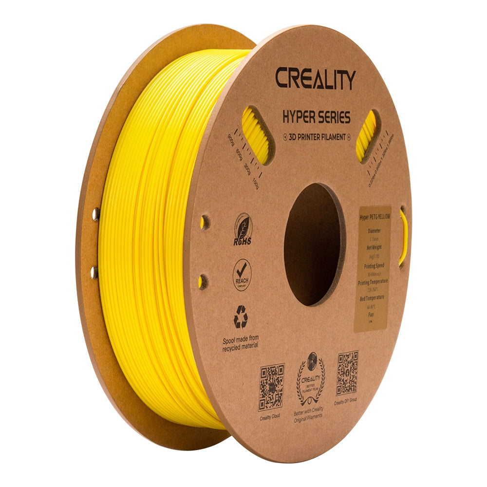 Creality - Hyper PETG - Jaune (Yellow) - 1,75 mm - 1 kg