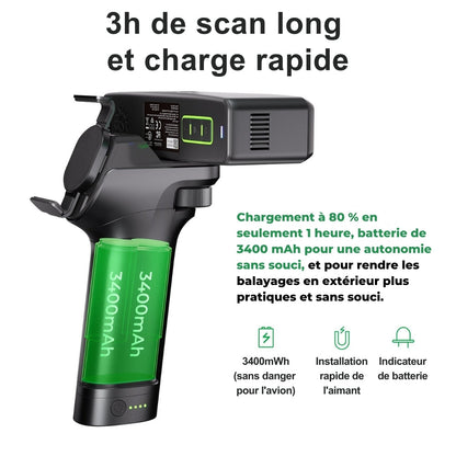 Creality - CR-Scan Otter Lite avec Poignée Lite Bridge - Sans Fil et Illimité