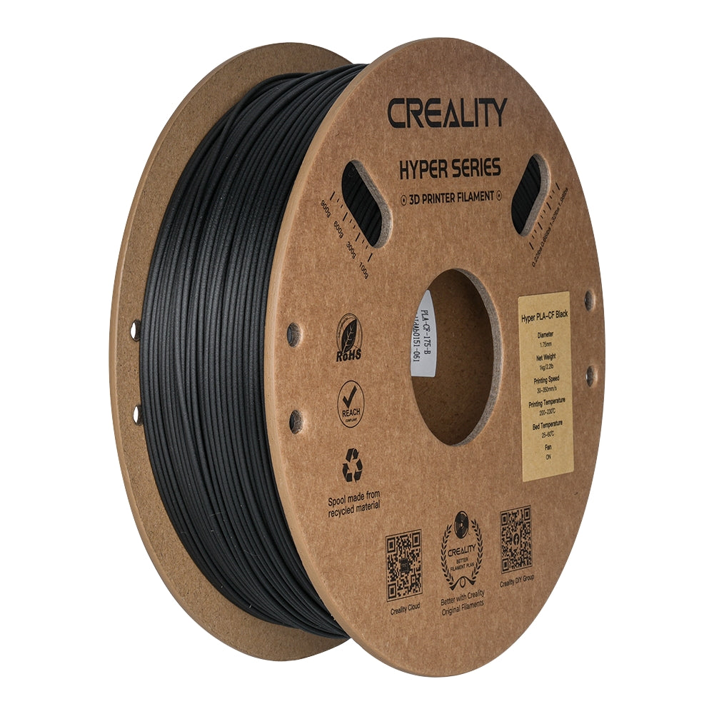 Creality - Hyper PLA-CF - Noir (Black) - 1,75 mm - 1 kg