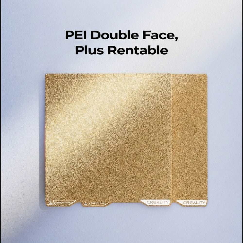Creality - K2 Pro - Plateau d'impression PEI Double Face Givré