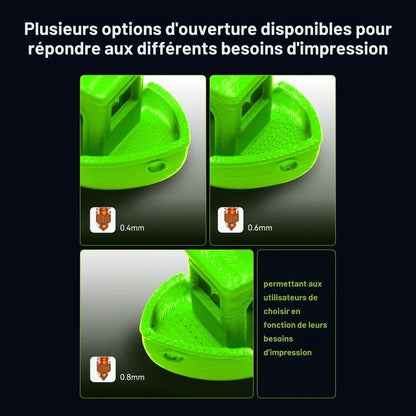 Creality - K2 Plus/ K2 /Creality Hi - Kit de Buses Unicorn (Unicorn Quick-Swap Nozzle Kit)