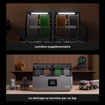 Creality - SpacePi X4 - Boîte de séchage 4 Bobines
