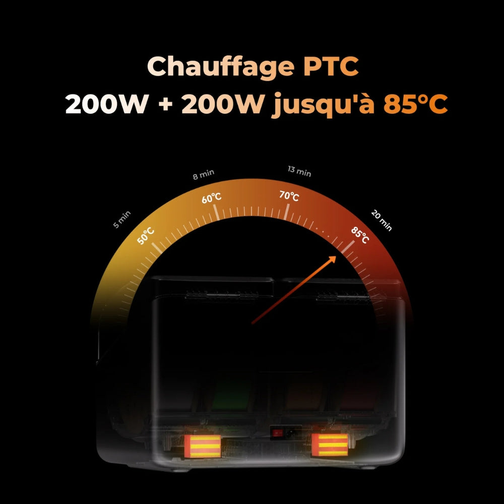 Creality - SpacePi X4 - Boîte de séchage 4 Bobines
