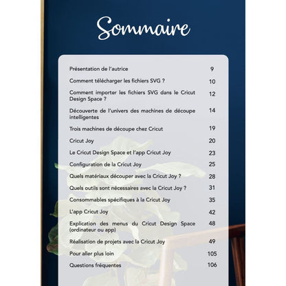 Cricut - Livre - Bien débuter avec ma Cricut Joy