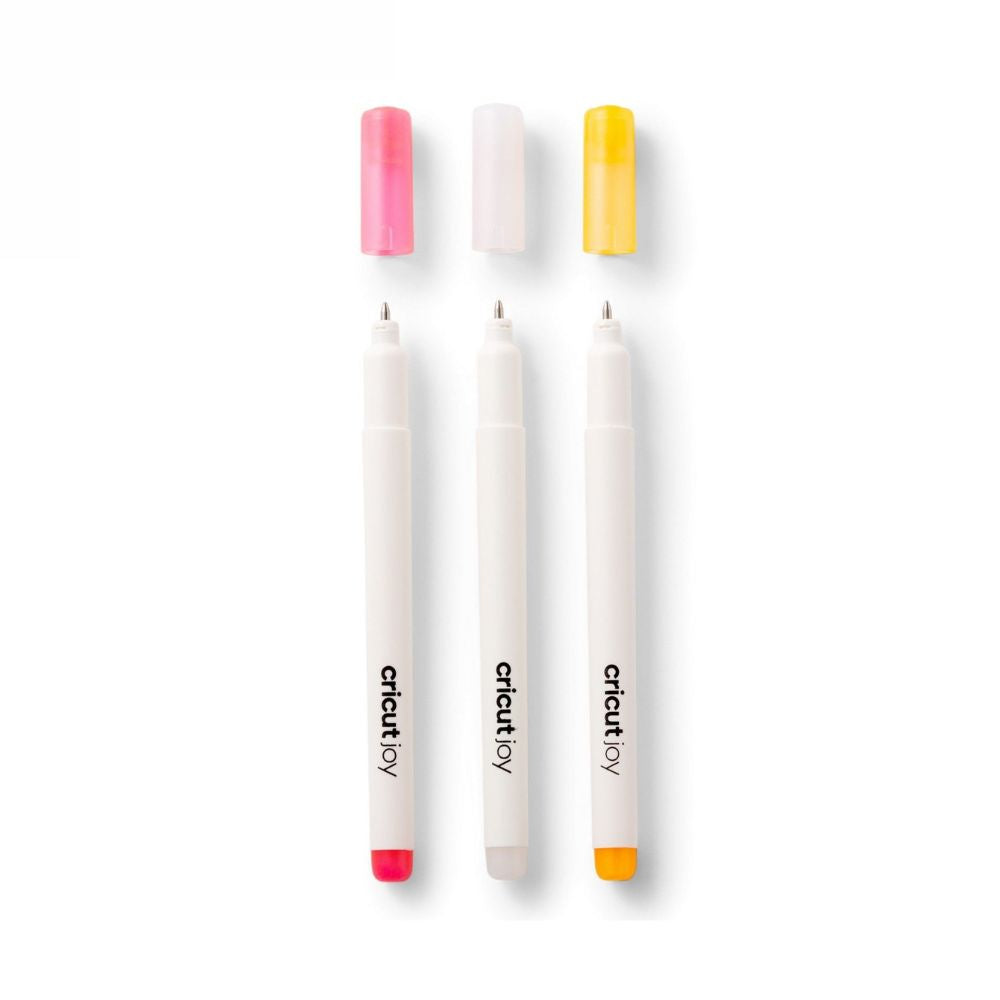 Cricut - Joy - Stylo Gel Opaque - 1 mm - 3 pièces ouverts
