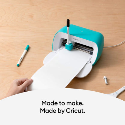 Cricut - Joy - Papier Autocollant Soluble  - Blanc - 14 x 90 cm
